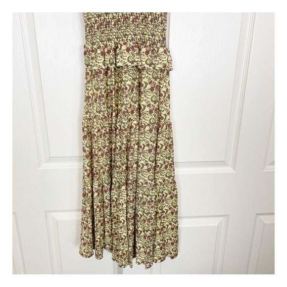 Nation LTD Fabienne Floral Smocked Jersey Knit Midi Dress - Picture 5 of 12